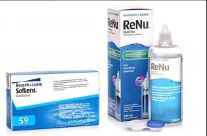 Soflens 59 6шт + ReNu MultiPlus 360мл