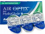 Air Optix plus HydraGlyde for Astigmatism 6шт (3+3)