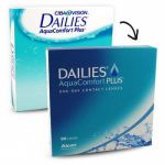 Dailies AquaComfort Plus 90шт 